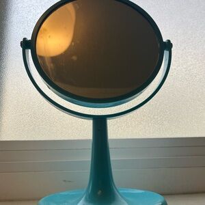 Blue Vanity Mirror